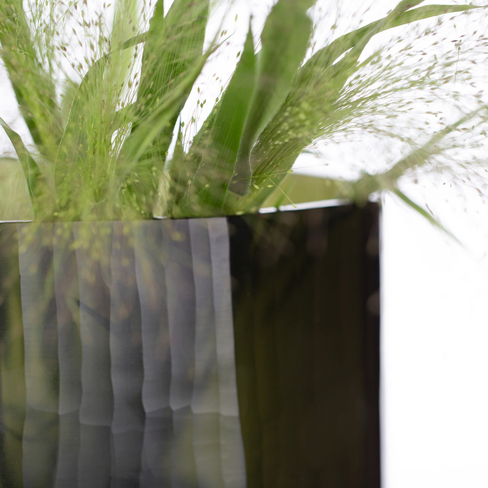 Okka Vase Black Steelgrey $99.00 - $483.00