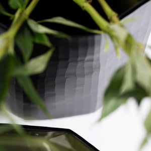 Okka Vase Black Steelgrey $99.00 - $483.00
