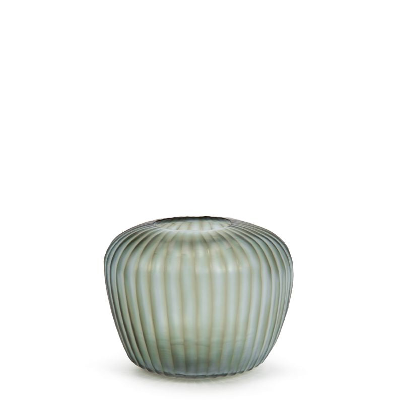 Melrose Vase Indigo/Smokegrey