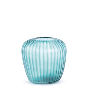 Melrose Vase Clear/Petrol