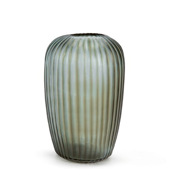 Melrose Vase Indigo/Smokegrey