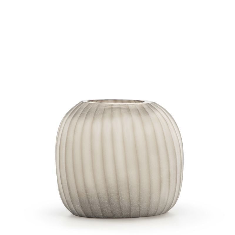 Erongo Vase Clear/Smokegrey