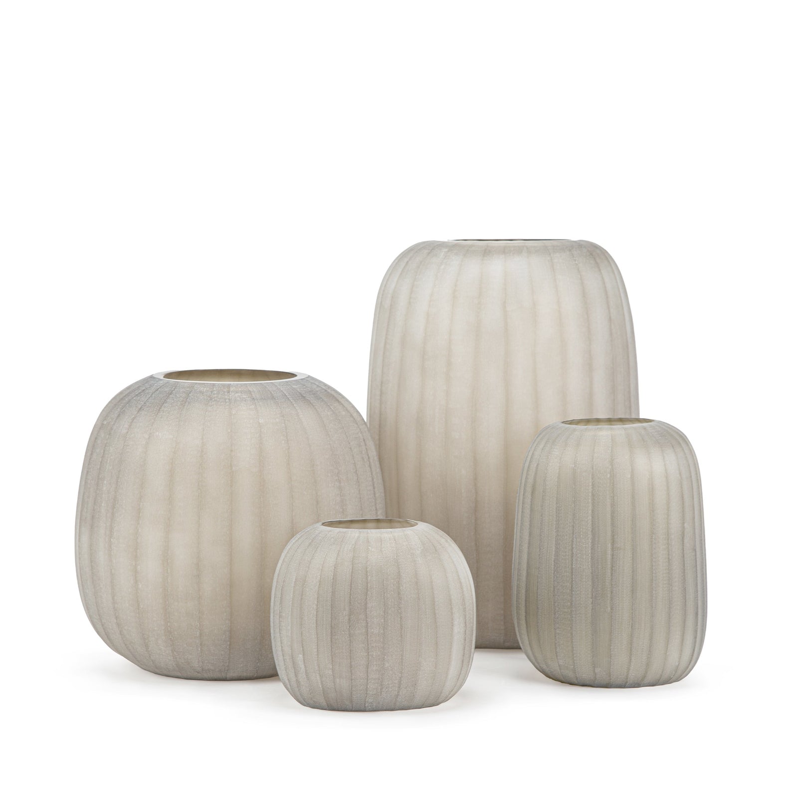 Erongo Vase Clear/Smokegrey