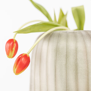 Erongo Vase Clear/Smokegrey