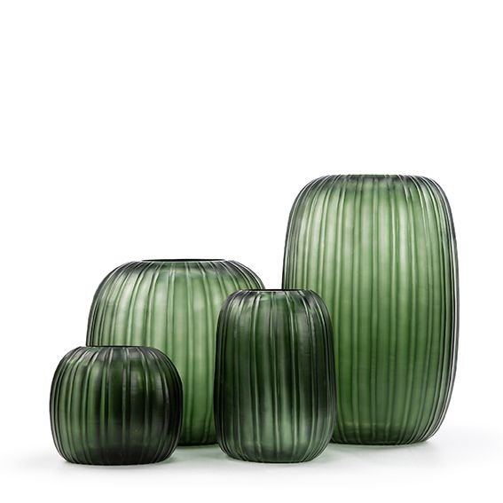 Erongo Vase Light Steelgrey/Black Steelgrey