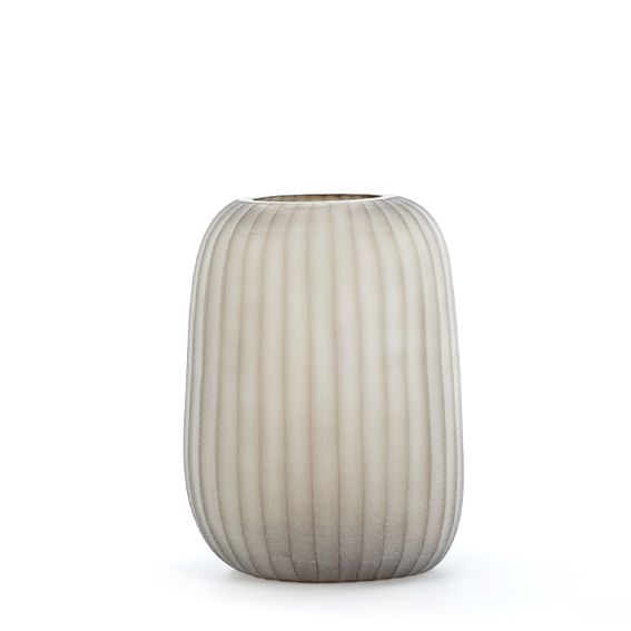 Erongo Vase Clear/Smokegrey