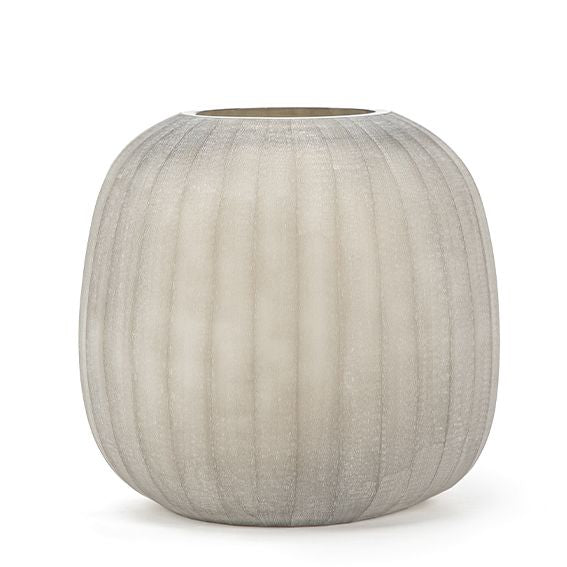 Erongo Vase Clear/Smokegrey