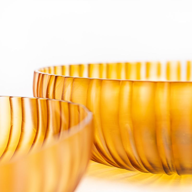 Maggia Vase Clear/Gold