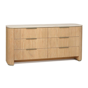 Morrison 6 Drawer Chest - Husk
