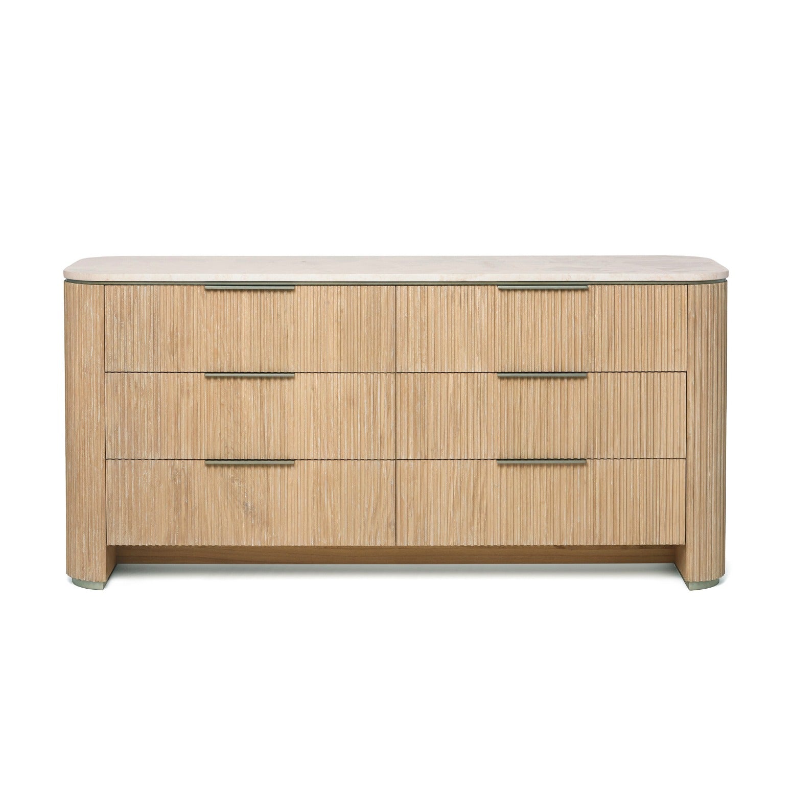 Morrison 6 Drawer Chest - Husk