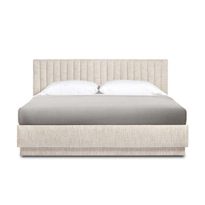 Skylar King Bed - Aria Sand
