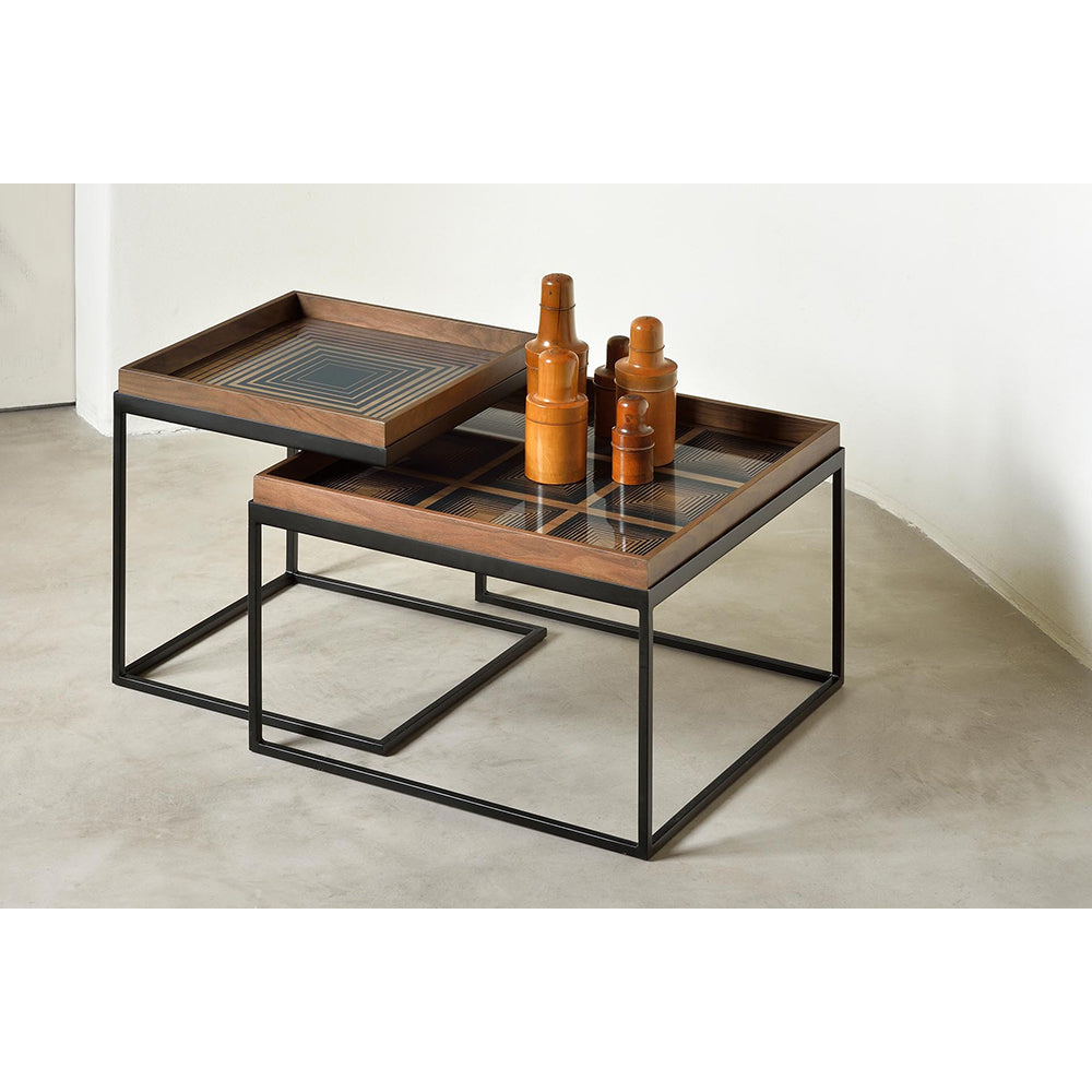 Tray Square Coffee Table Set