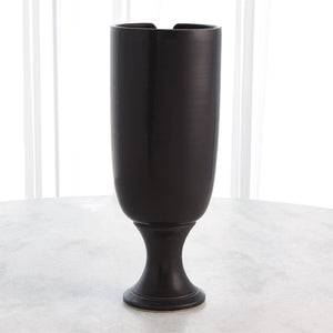 Long Nose Vase - Matte Black
