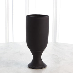 Long Nose Vase - Matte Black