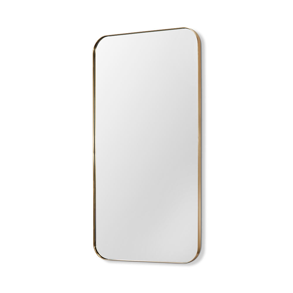 Aalina Mirror - Brushed Brass