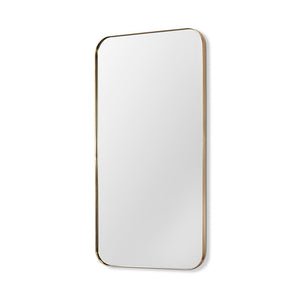 Aalina Mirror - Brushed Brass