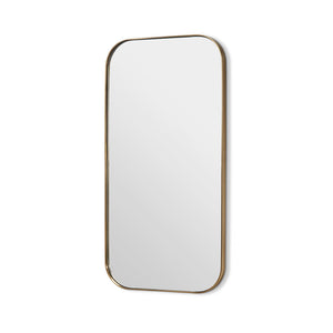 Aalina Mirror - Brushed Brass