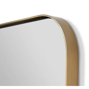 Aalina Mirror - Brushed Brass