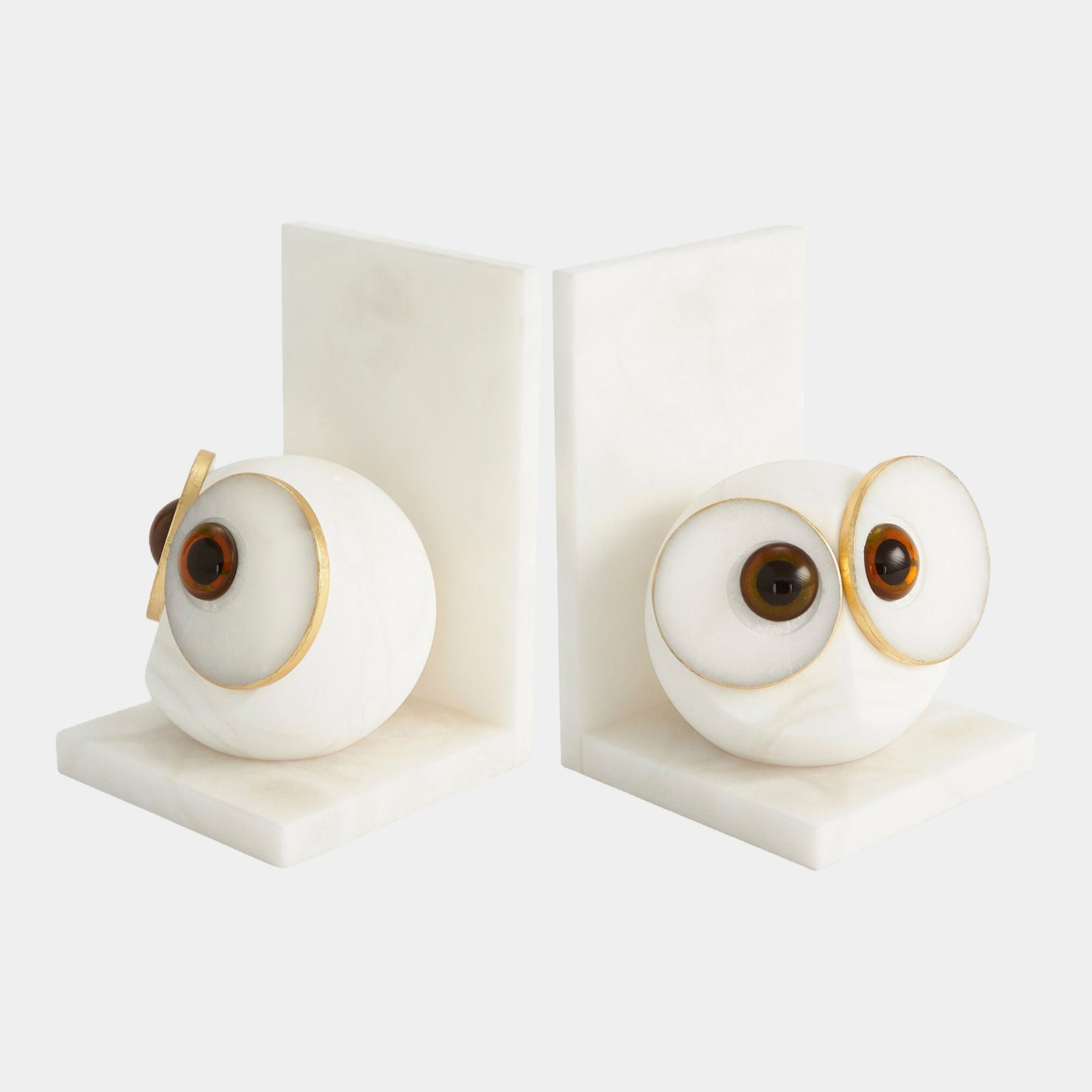 Global Views Allocco Big Eye Bookends – front view