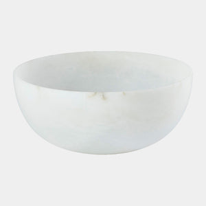 Global Views Sentire Giant Alabaster Bowl – front view
