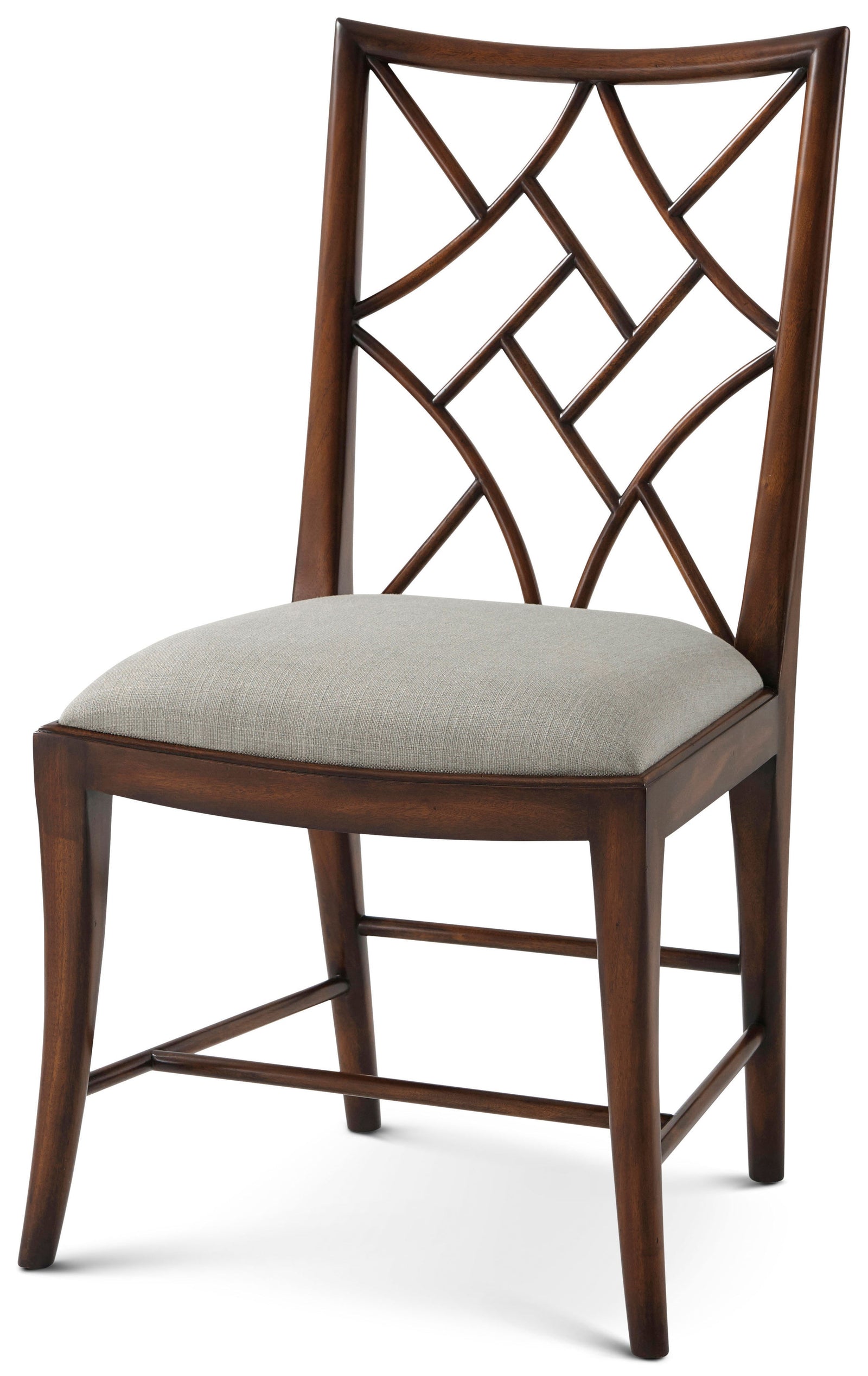 Theodore Alexander A Delicate Trellis Side Chair – front view