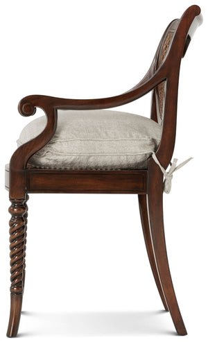 Theodore Alexander Lady Emily's Favourite Armchair – side view