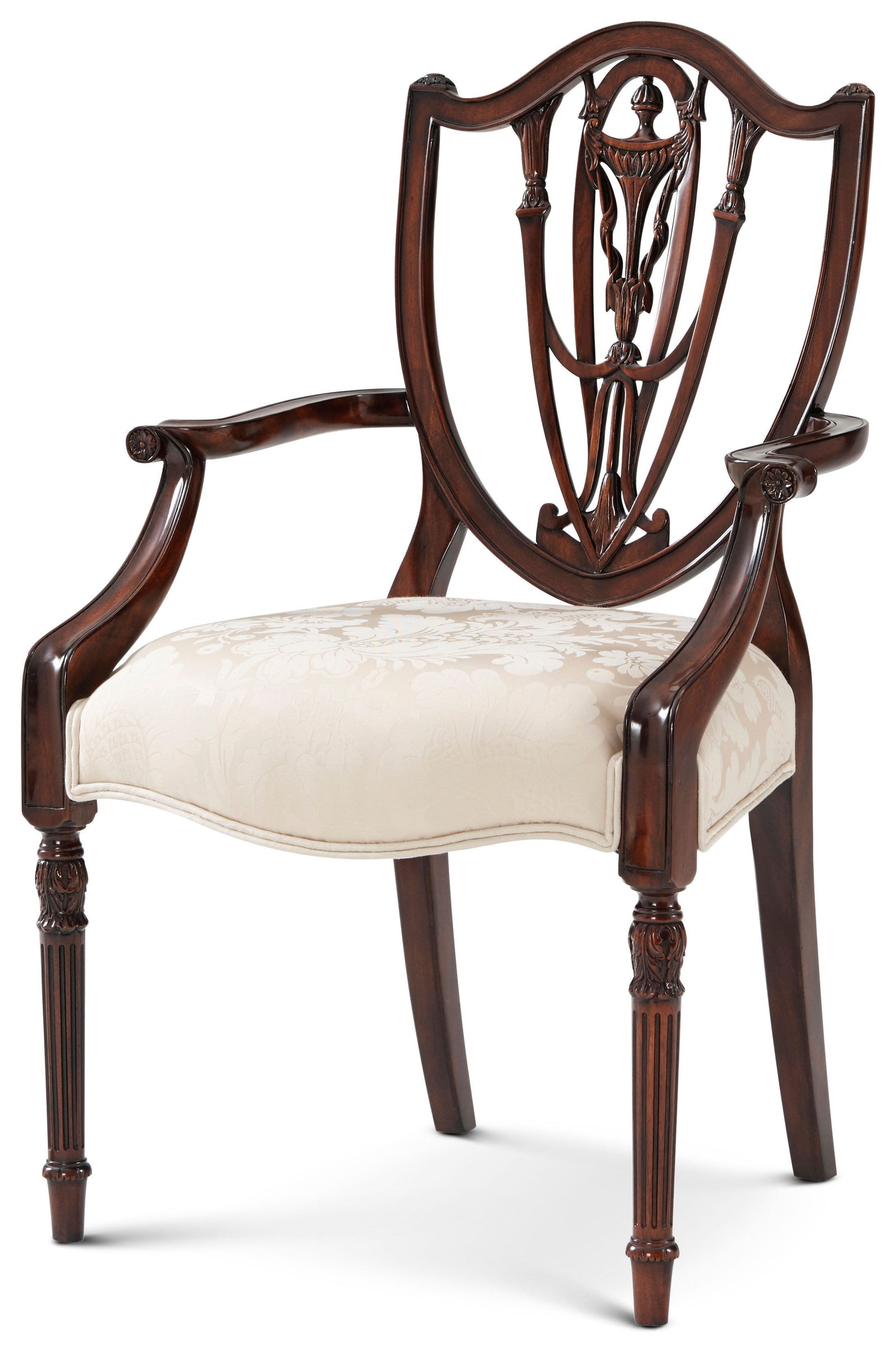 Theodore Alexander The Hidden Vase Armchair – front view