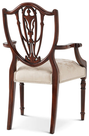 Theodore Alexander The Hidden Vase Armchair – angle view
