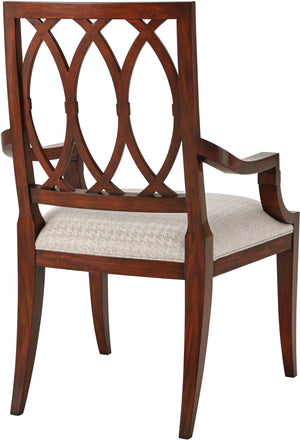 Theodore Alexander Lady Emily's Invitation Armchair – angle view