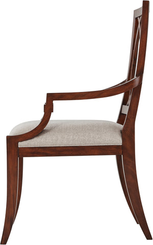 Theodore Alexander Lady Emily's Invitation Armchair – side view
