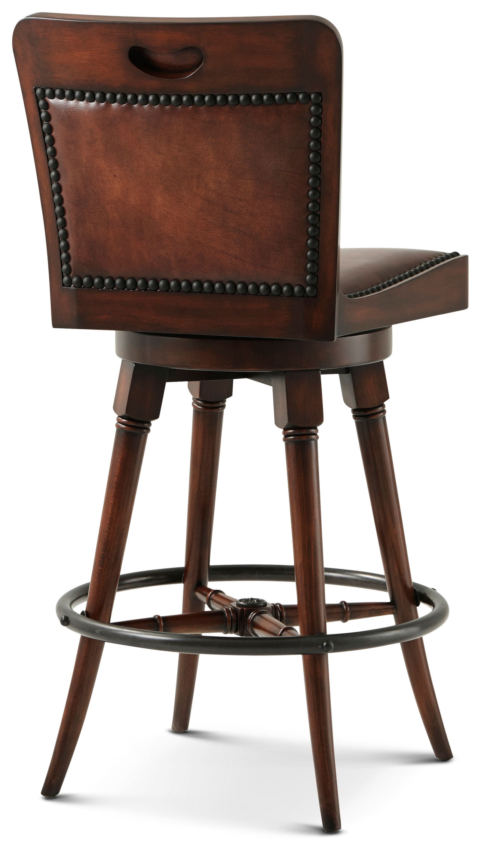 Theodore Alexander Simple Pleasures Bar Stool – angle view