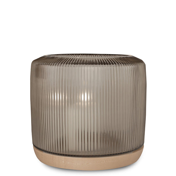 San Francisco Lantern XL Sycamore/Glass Smokegrey