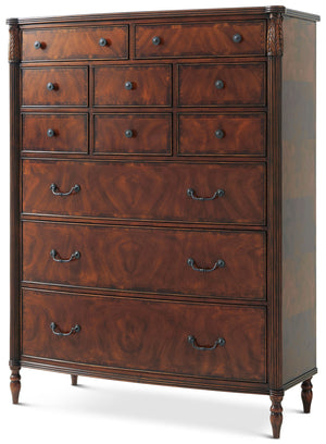 Theodore Alexander Middleton Tallboy Chest – angle view