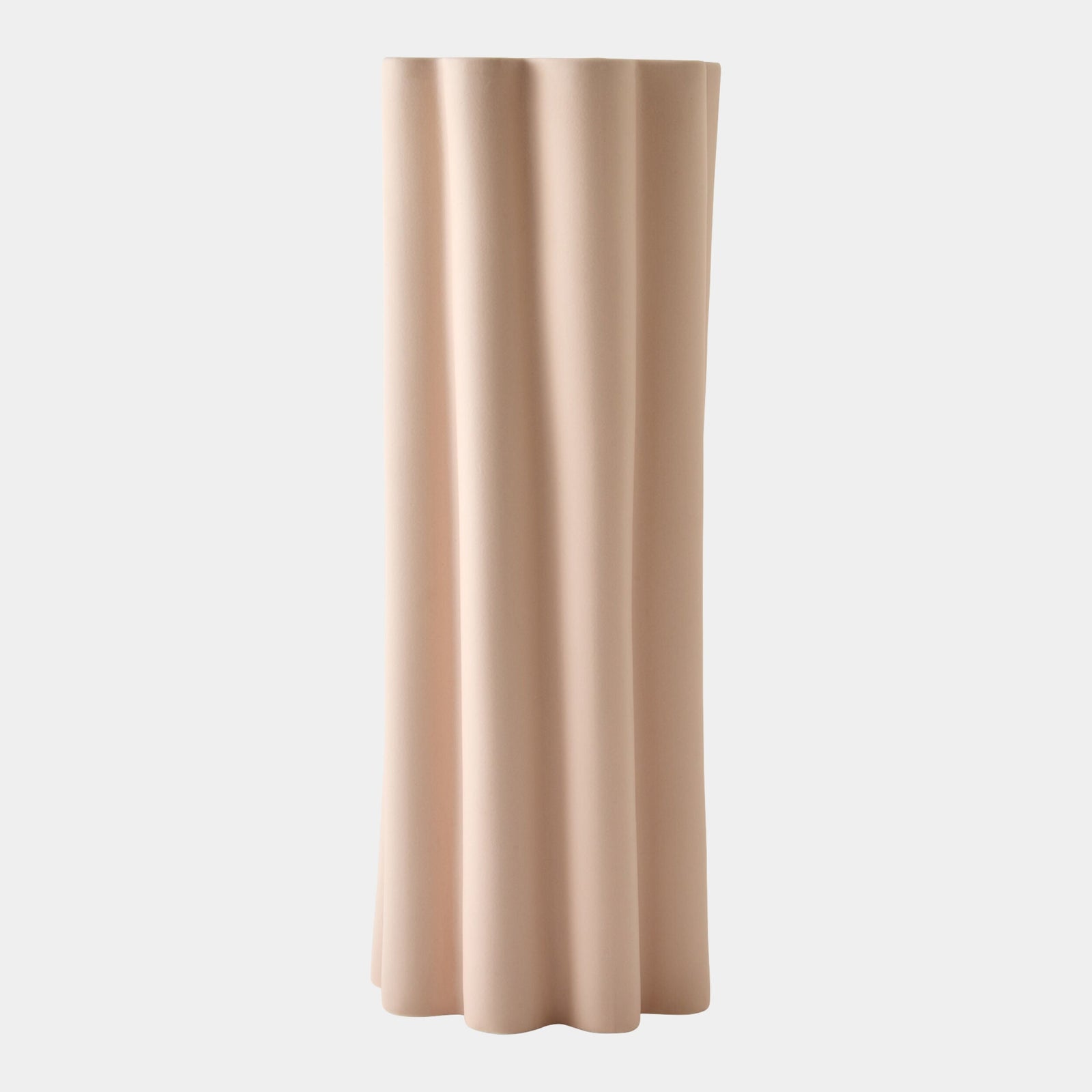 Global Views Cirrus Vase Blush 15" H – front view