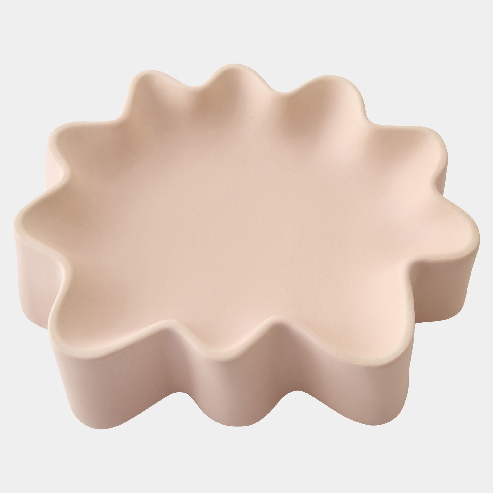 Global Views Cirrus Bowl Blush – front view