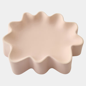 Global Views Cirrus Bowl Blush – front view