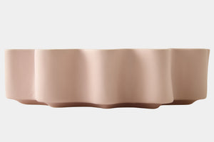Global Views Cirrus Bowl Blush – profile view