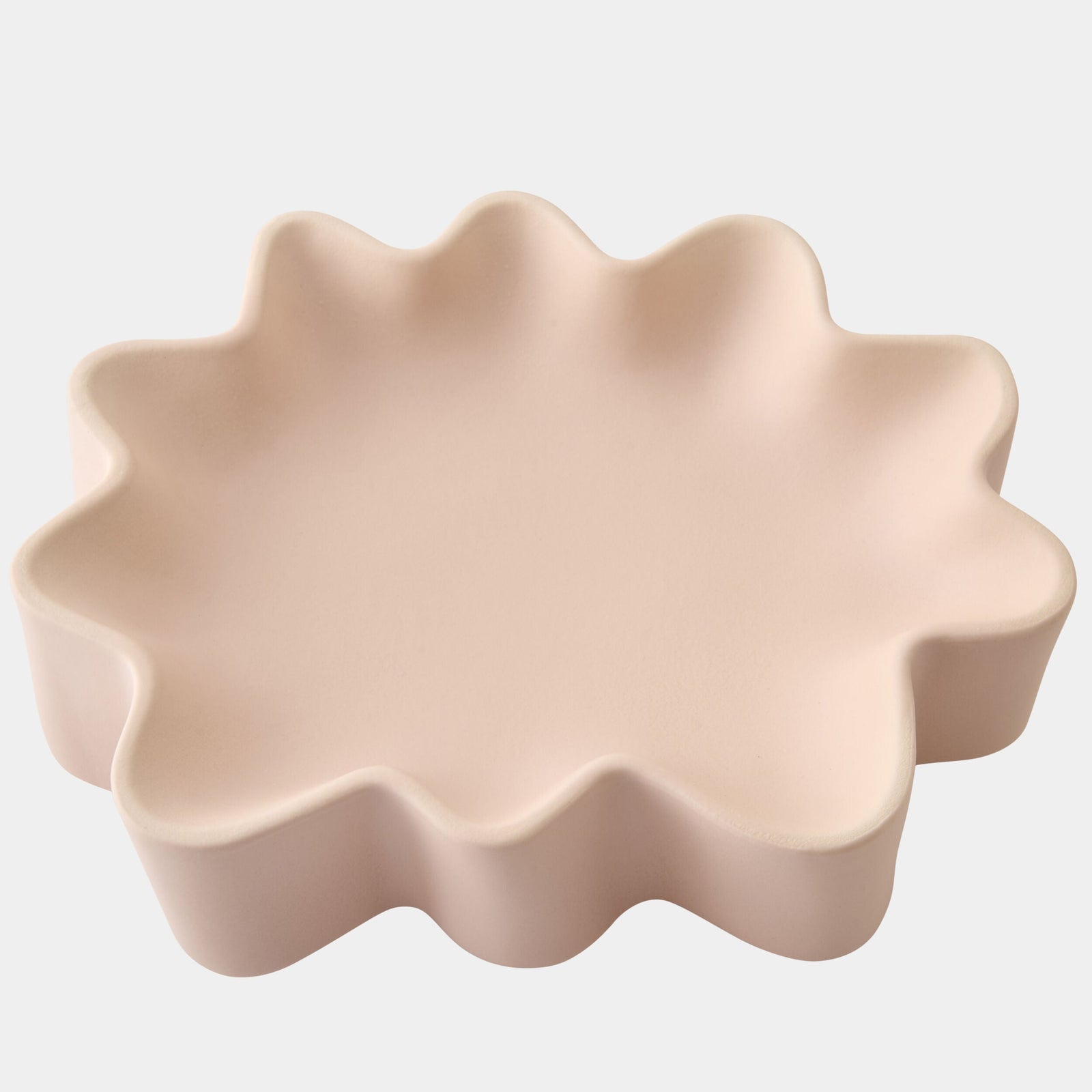 Global Views Cirrus Bowl Blush – top view