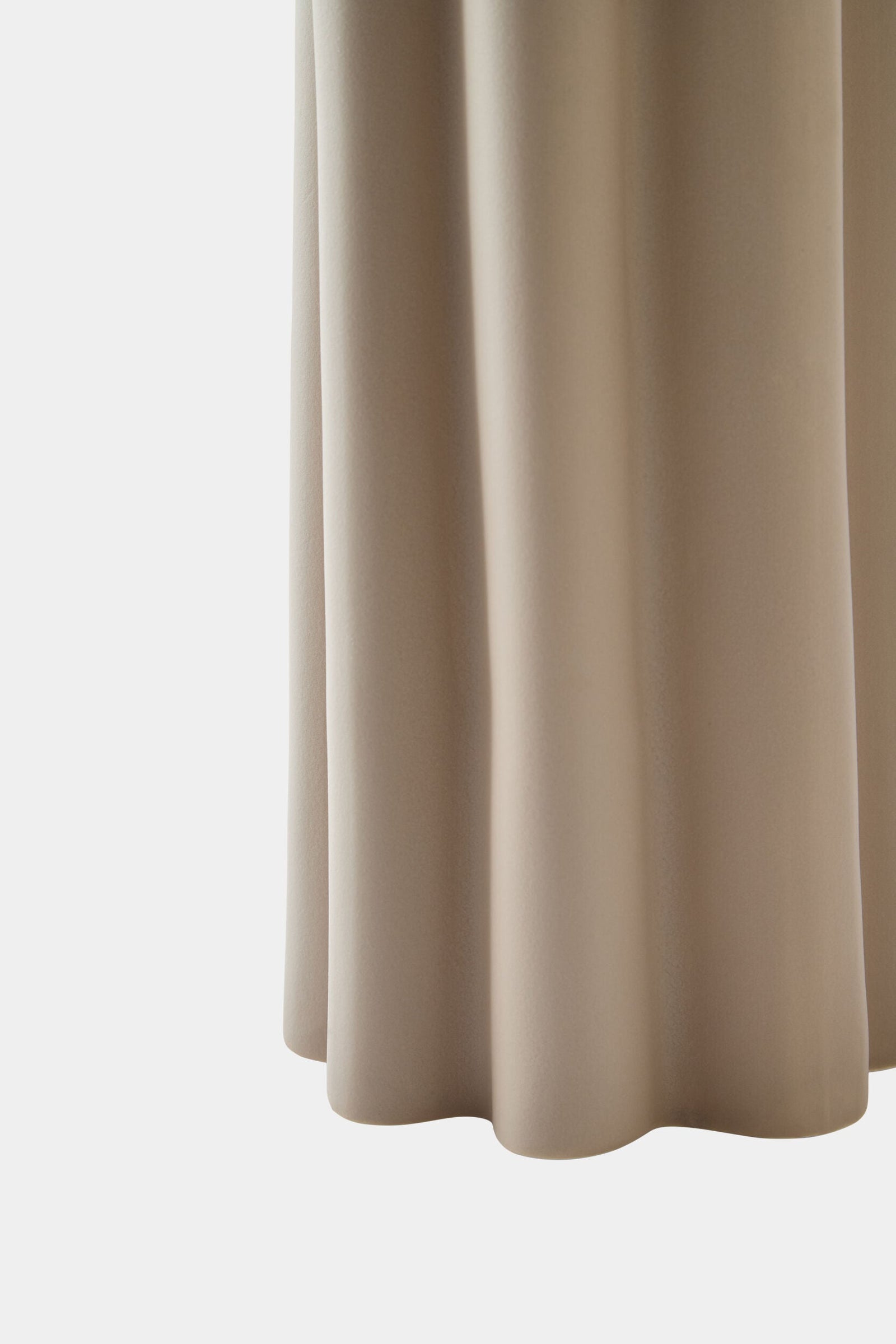 Global Views Cirrus Vase Putty 15" H – side view