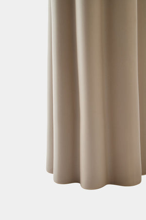 Global Views Cirrus Vase Putty 15" H – side view