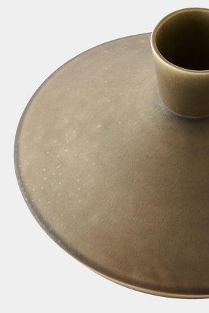 Global Views Bonaparte Modern Squat Vase Moss – texture detail