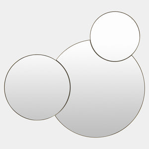 Global Views Molecular Mirror 3-Circle Large – front view