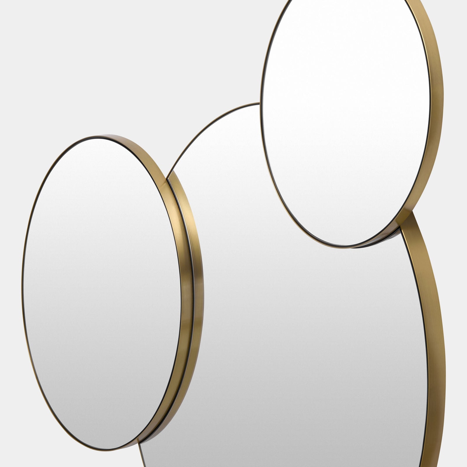Global Views Molecular Mirror 3-Circle Large – detail