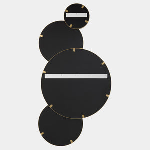 Global Views Molecular Mirror 4-Circle – back view