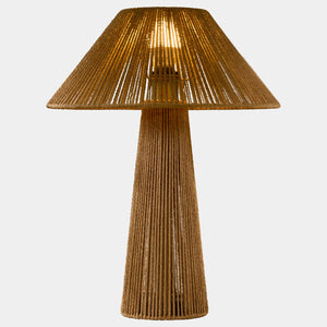 Global Views Tethered Rope Table Lamp – detail