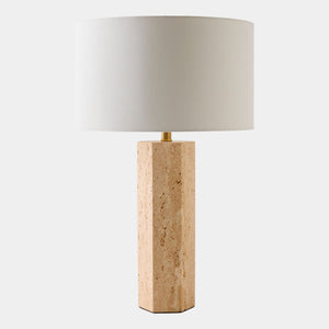 Global Views Viola Carved Lamp – front view