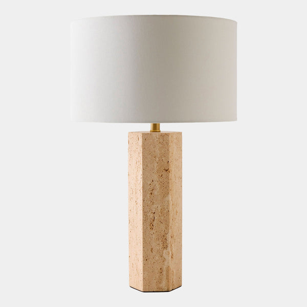 Global Views Viola Carved Lamp – front view