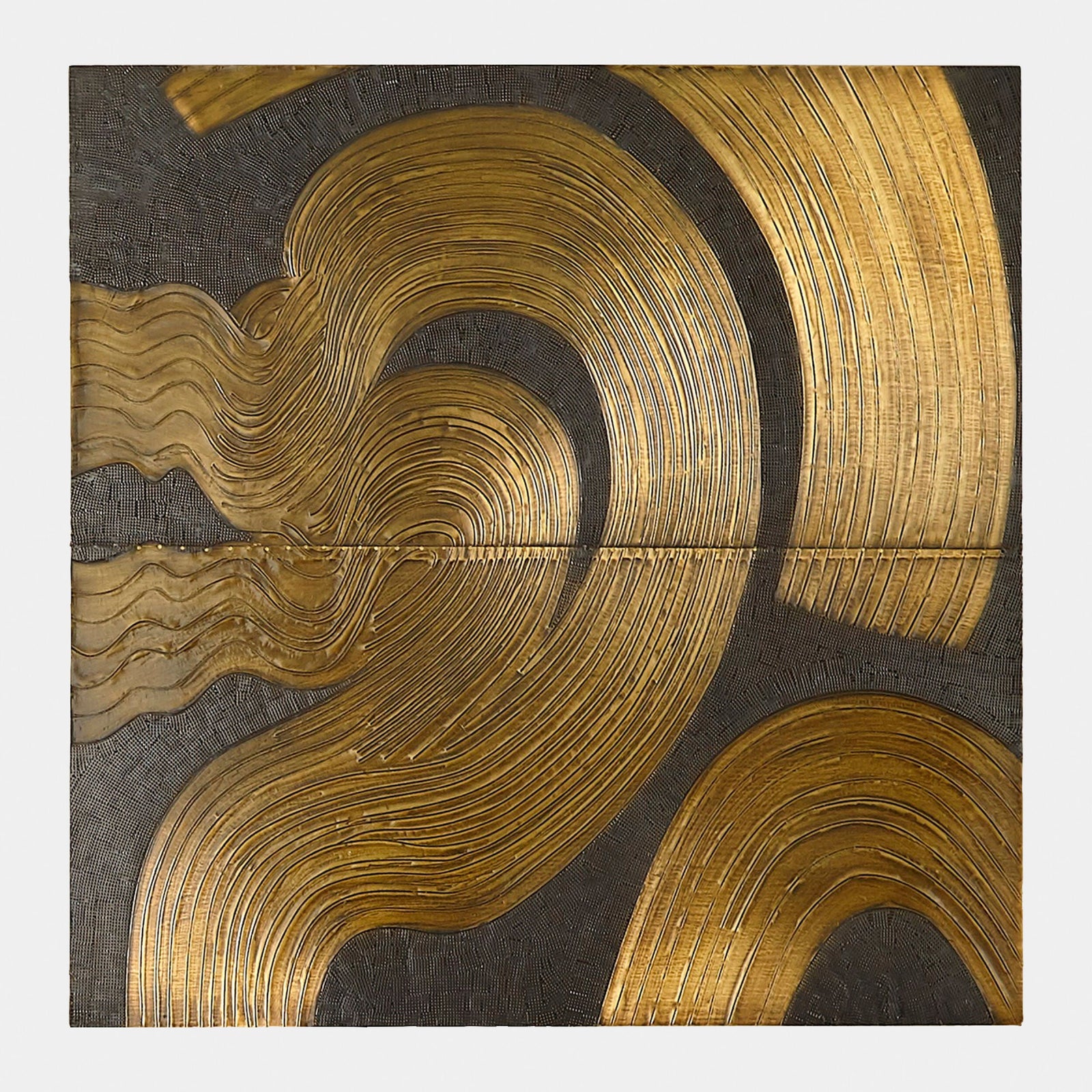 Global Views Currents Wall Panel Panel A – front view