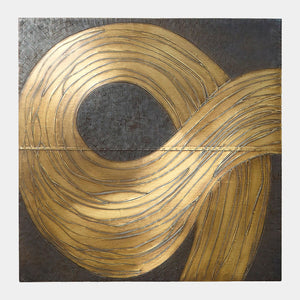 Global Views Currents Wall Panel Panel C – front view