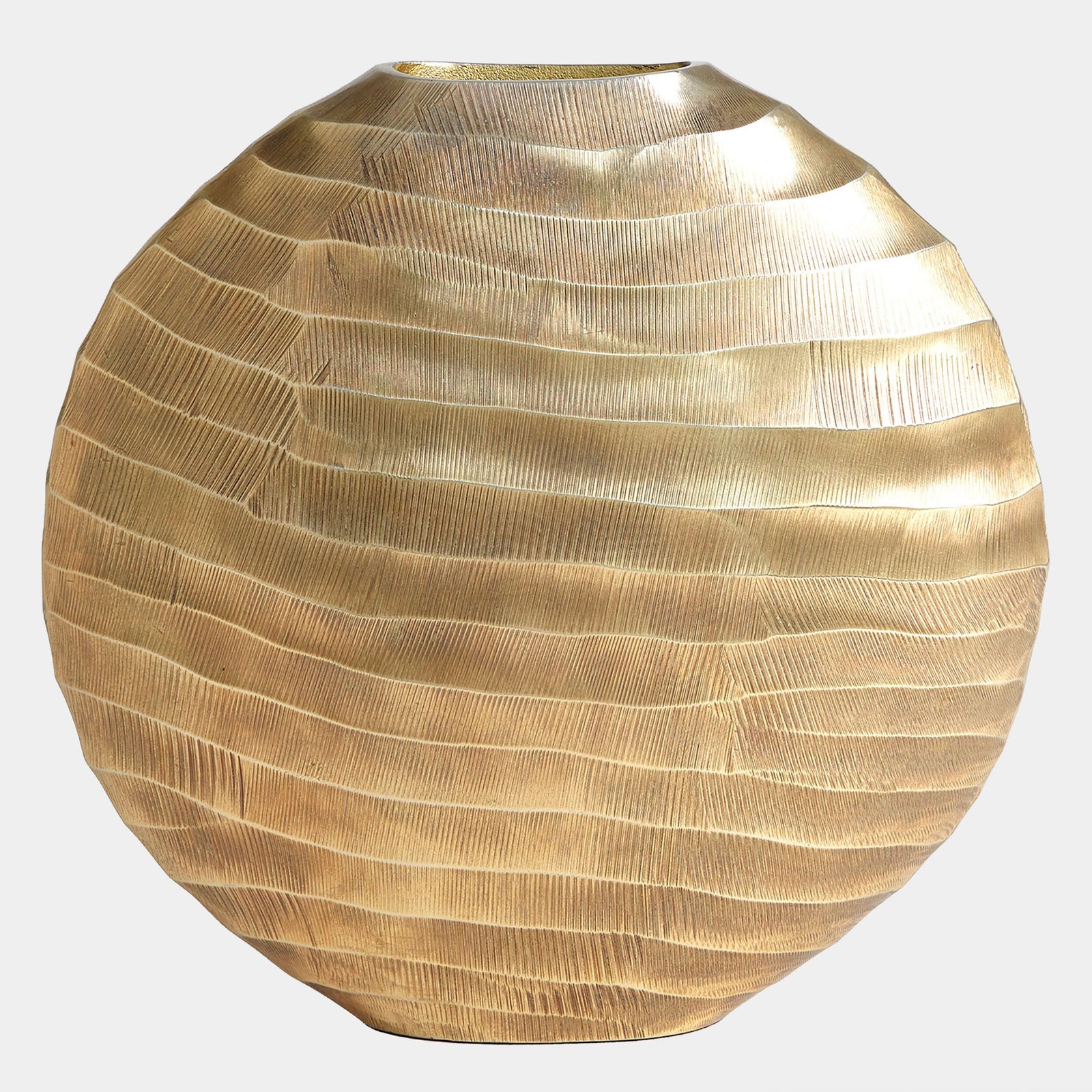 Global Views Chased Vase – front view